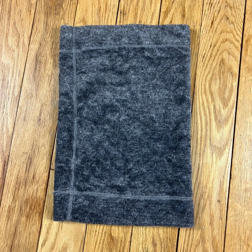 BINMEFVN Gray‎ Fleece Lined Neck Gaiter Warmer Scarf Winter Snood
